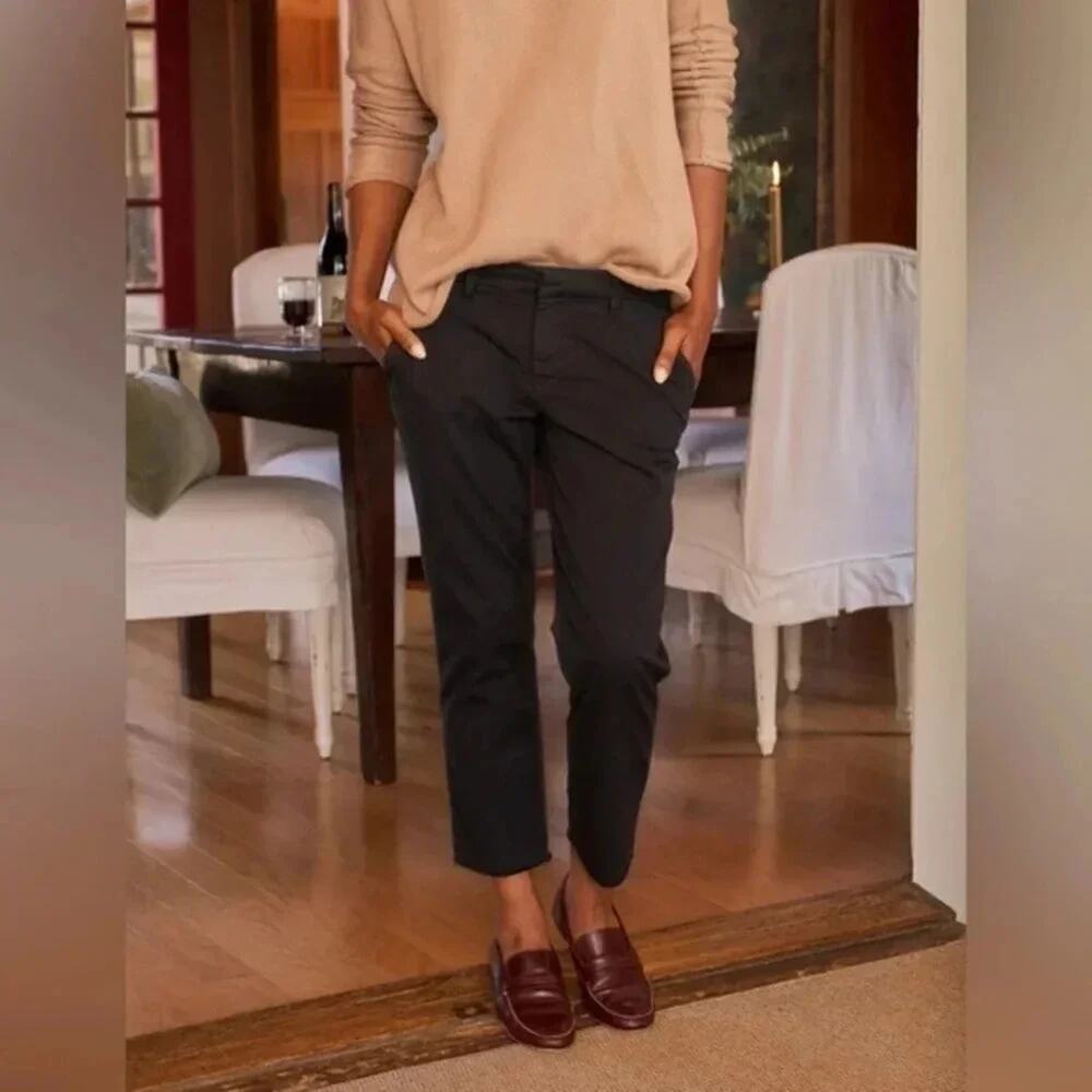 NEW Frank and Eileen ITALIAN PERFORMANCE TWILL Wicklow Pants Size 0 B2554